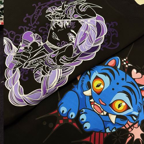 DTF-принты на одежде: детализация, стойкость и почему это лучший выбор для аниме-дизайнов