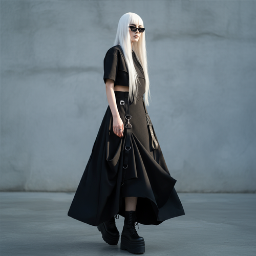 Юбка, которая создаёт характер: как одна вещь может стать центром вселенной образа | БЕЗДNА