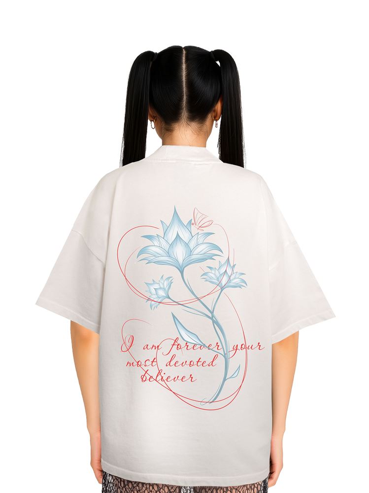 ФУТБОЛКА ЭКРЮ "ПРЕДАННОСТЬ" - фото 15072