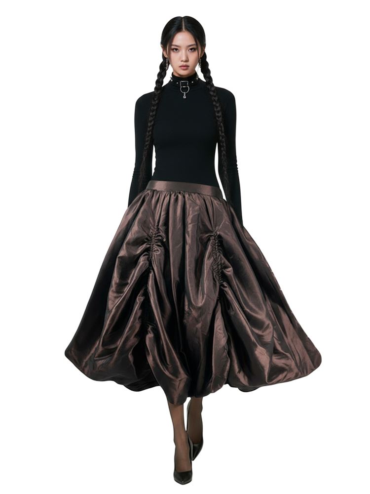 [ЛОТ №5] ДЛИННАЯ ЮБКА "КАСКАД" - фото 15567