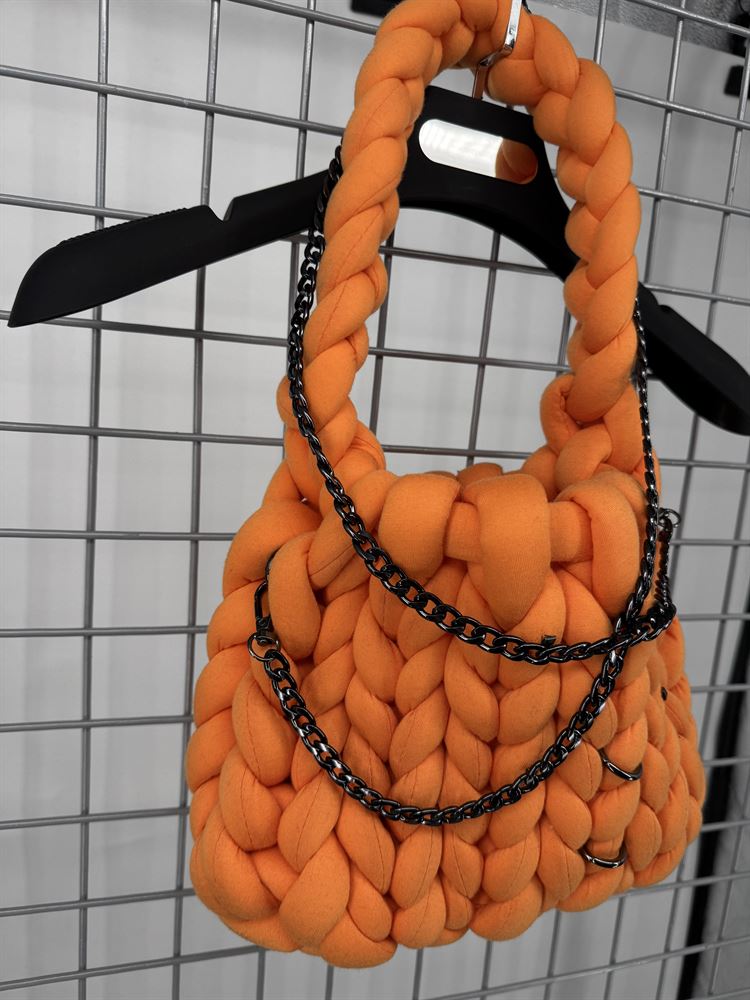 ОРАНЖЕВАЯ СУМКА "АББИС" - фото 15587