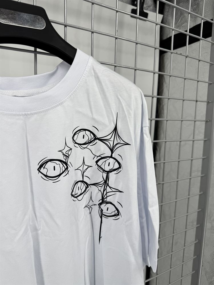 ФУТБОЛКА "ГЛАЗКИ" - РАЗМЕР М - фото 15600