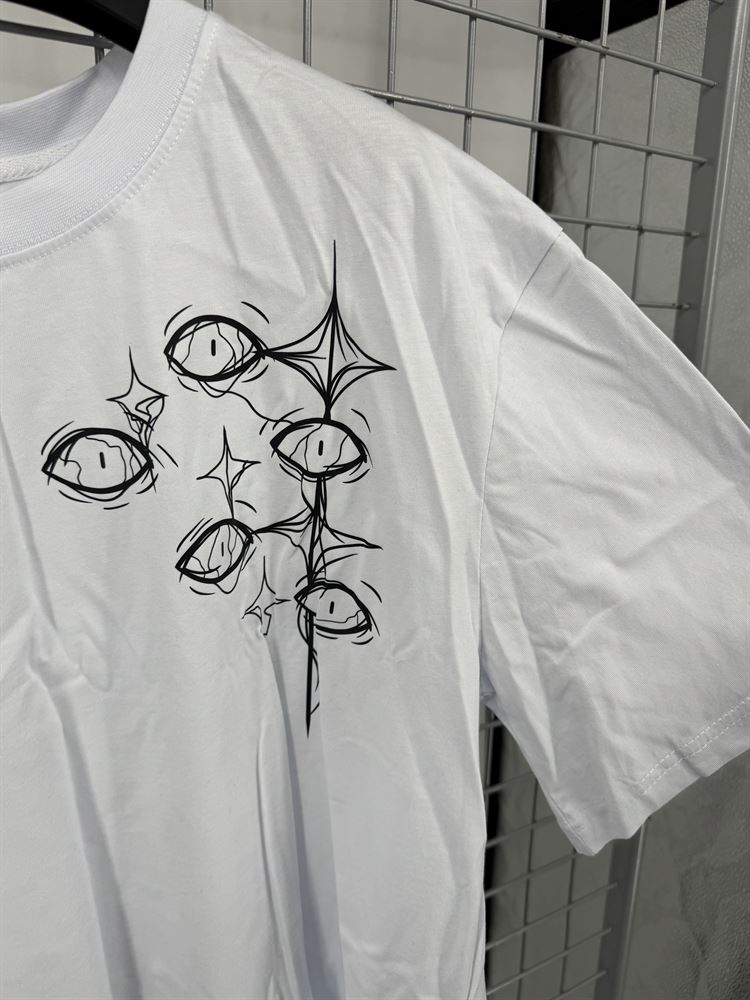 ФУТБОЛКА "ГЛАЗКИ" - РАЗМЕР М - фото 15601