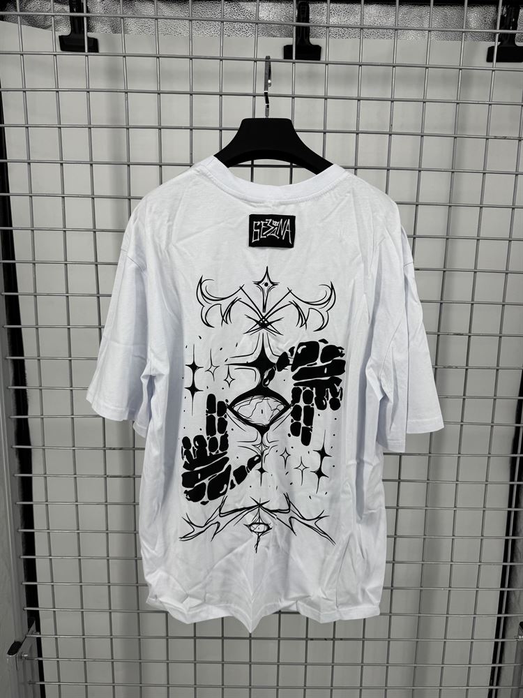 ФУТБОЛКА "ГЛАЗКИ" - РАЗМЕР М - фото 15602