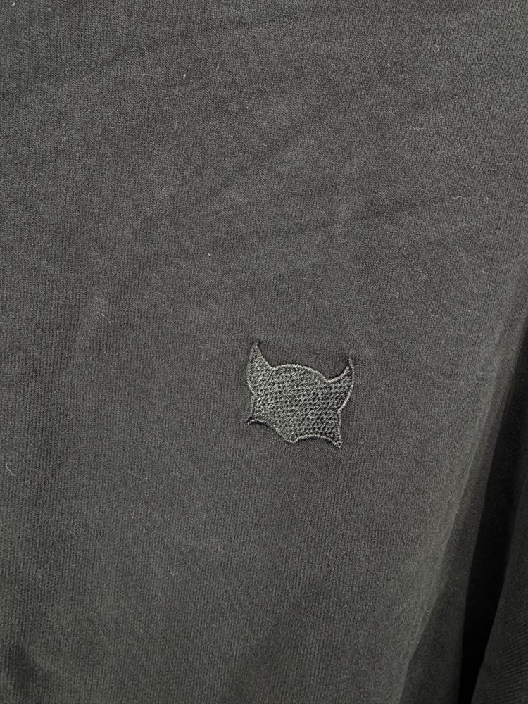 БАЗОВЫЙ ЛОНГСЛИВ ЧЁРНЫЙ - РАЗМЕР М - фото 15755