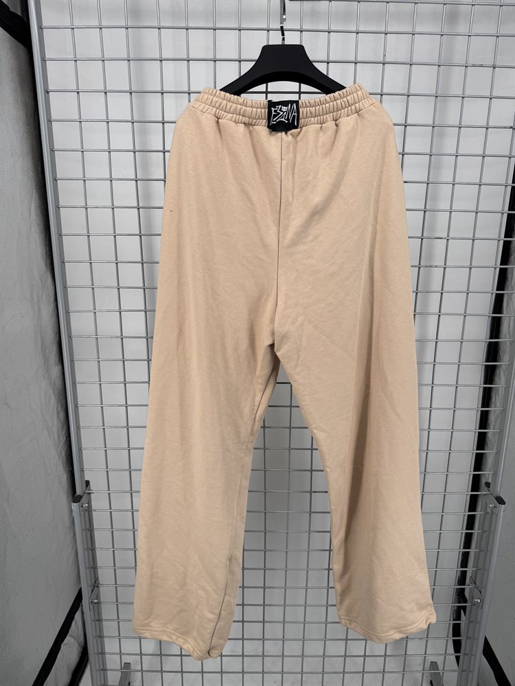 ХЛОПКОВЫЕ ДЖОГГЕРЫ БЕЖЕВЫЕ  - РАЗМЕР L - фото 15778