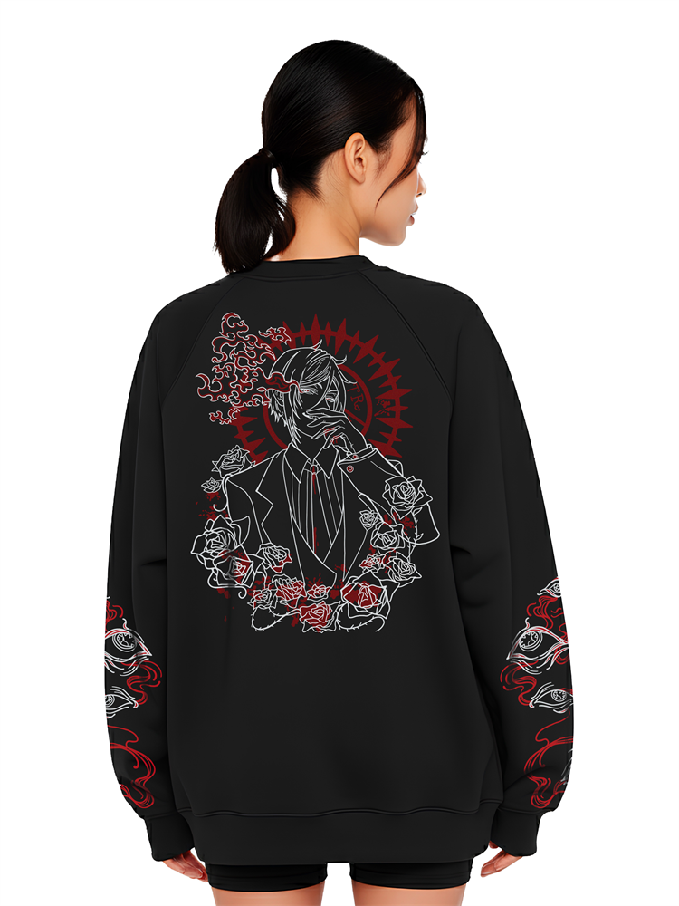 СВИТШОТ "РОЗА И ПЕПЕЛ" - фото 16027