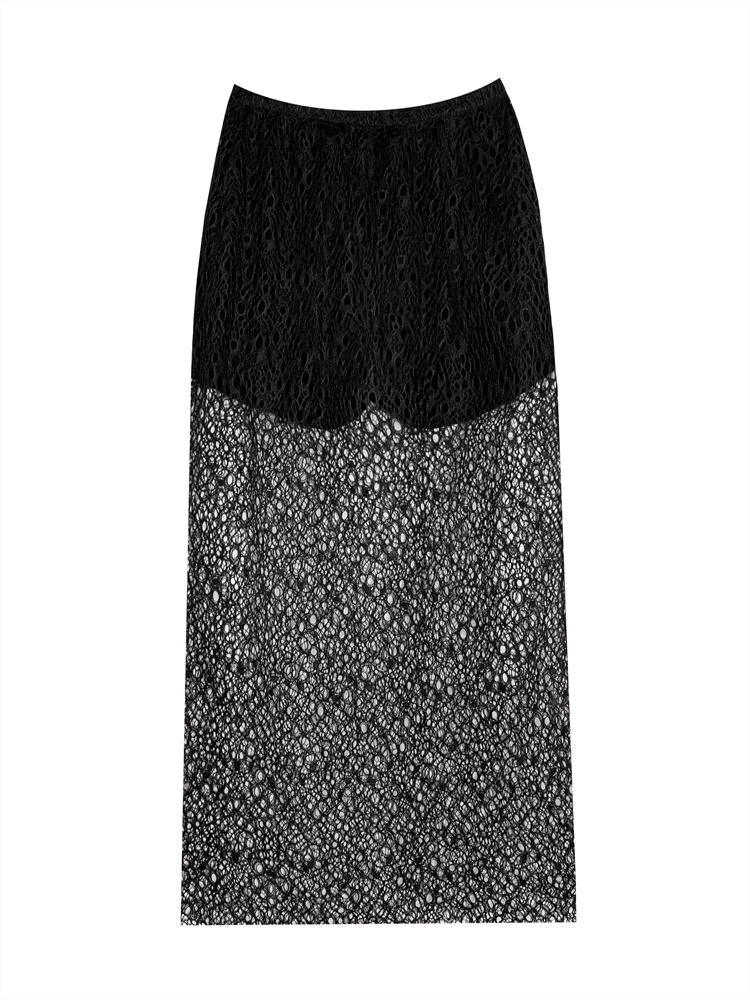 ПОДАРОК - ЮБКА СЕТКА ПРОЗРАЧНАЯ С ШОРТАМИ "ЗАТМЕНИЕ" - фото 16043