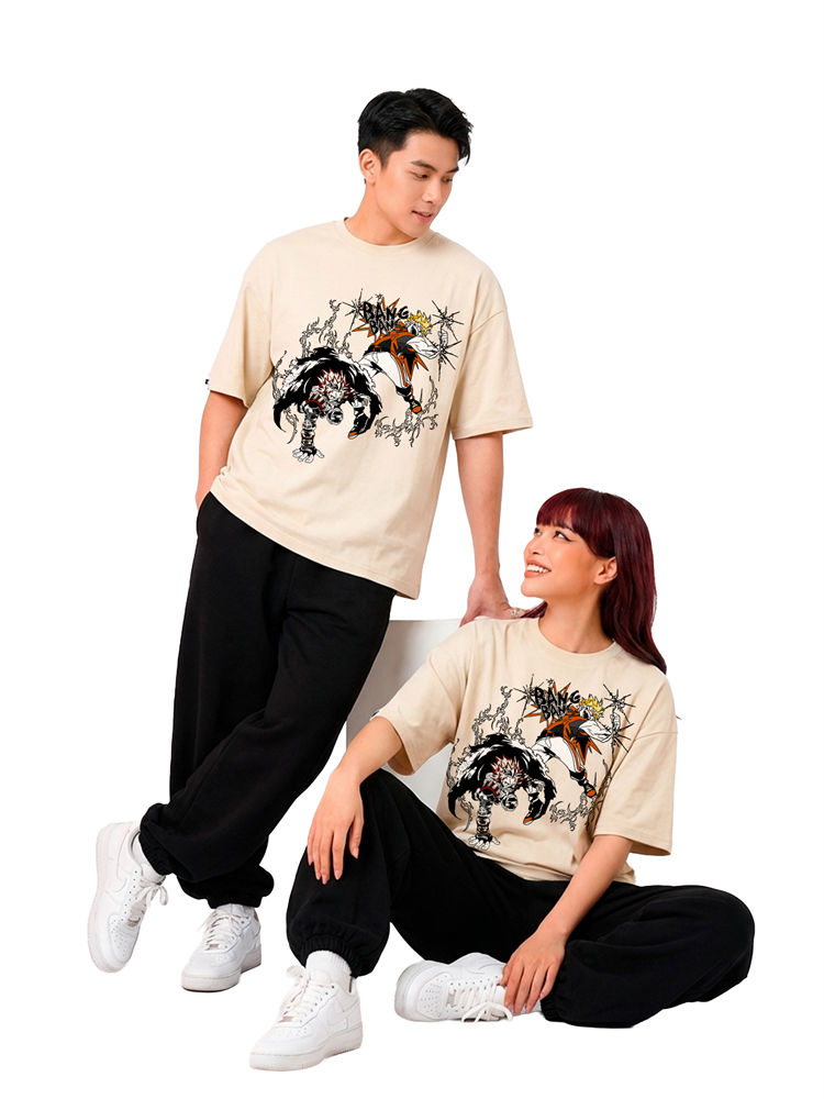 ФУТБОЛКА ЭКРЮ "УДАР" - фото 16340