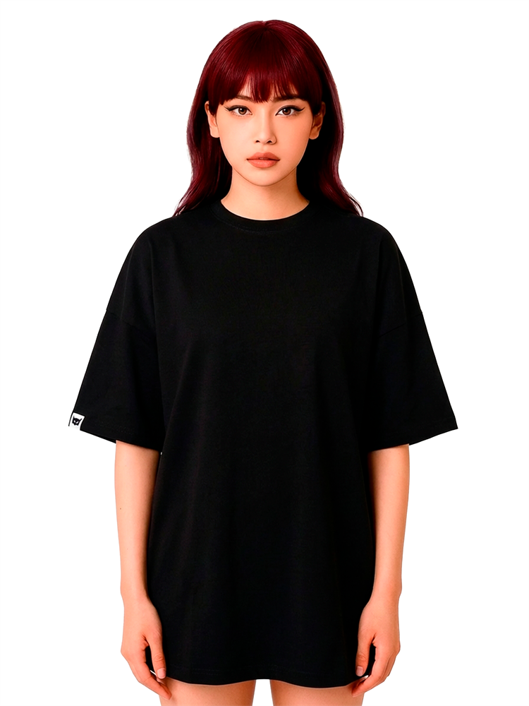 БАЗОВАЯ ФУТБОЛКА ЧЁРНАЯ - фото 16544