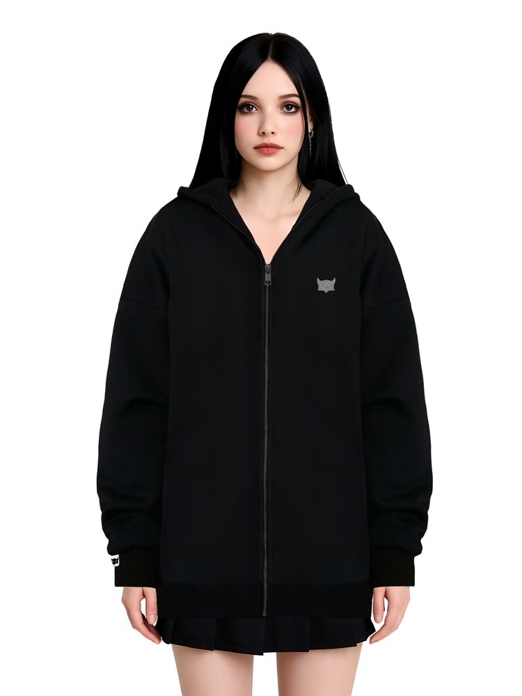 БАЗОВОЕ ЗИП-ХУДИ "ВАЙТ"