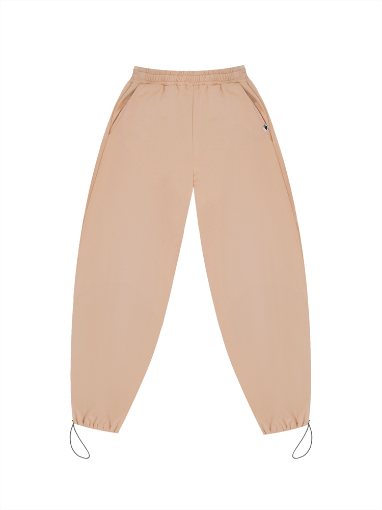 ХЛОПКОВЫЕ ДЖОГГЕРЫ БЕЖЕВЫЕ  - РАЗМЕР L