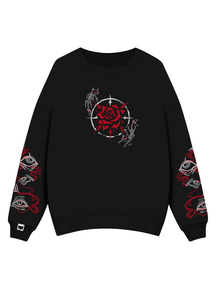 СВИТШОТ "РОЗА И ПЕПЕЛ"