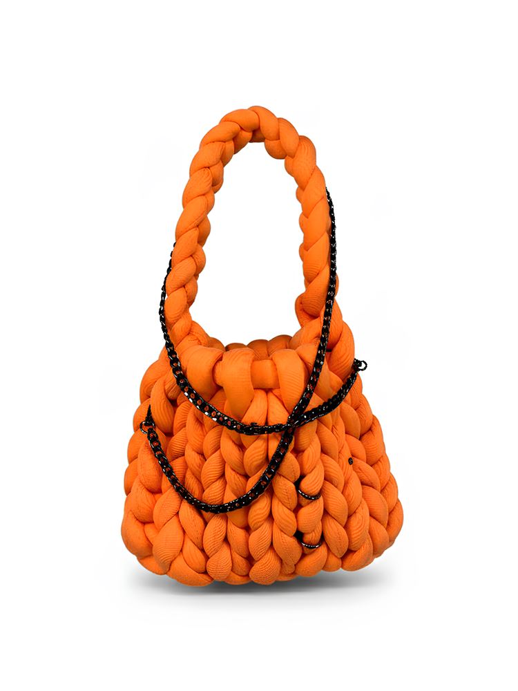 ОРАНЖЕВАЯ СУМКА "АББИС"