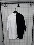 ЧЕРНО-БЕЛАЯ РУБАШКА - фото 15791