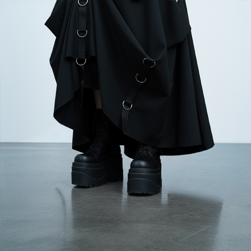 Функциональная юбка в стиле techwear